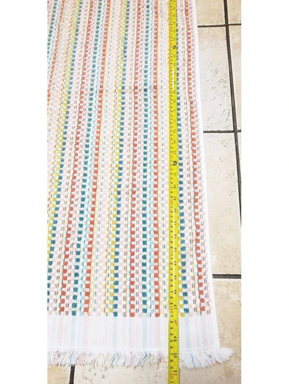 Opalhouse Bath Towel Coral Multi 100% Cotton 51